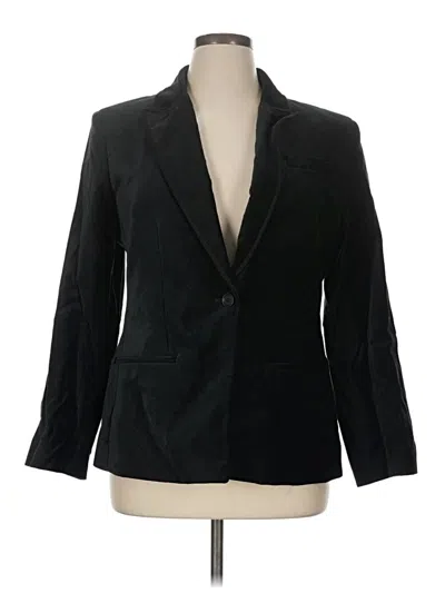 Pre-owned Jcrew Blazer Jacket In Black