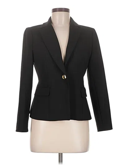 Pre-owned Jcrew Blazer Jacket In Black