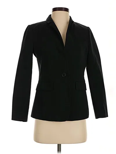 Pre-owned Jcrew Blazer Jacket In Black