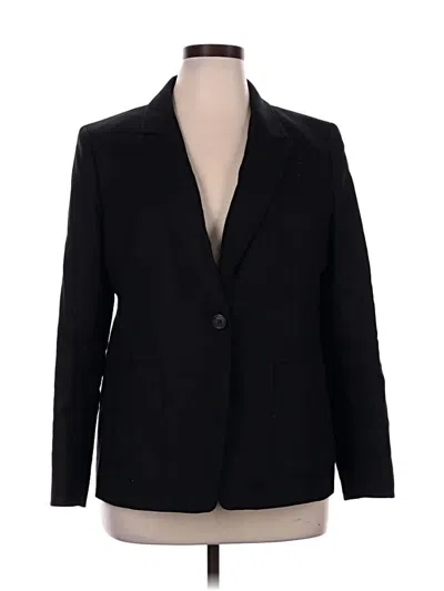 Pre-owned Jcrew Blazer Jacket In Black