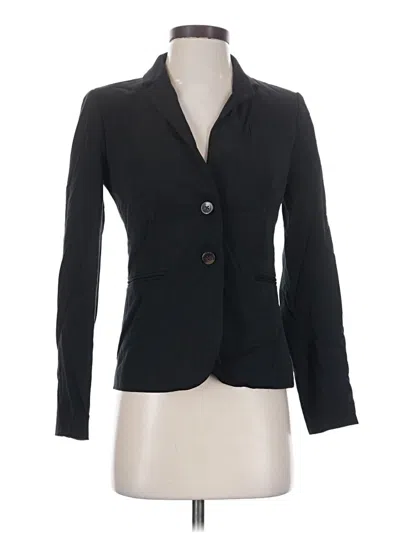 Pre-owned Jcrew Blazer Jacket In Black