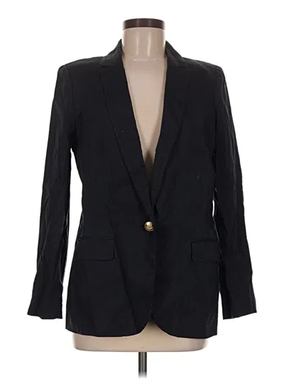 Pre-owned Jcrew Blazer Jacket In Black