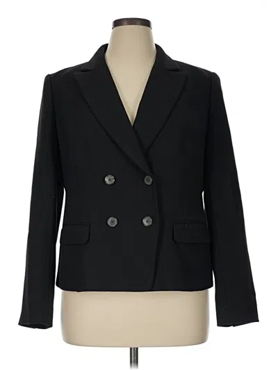 Pre-owned Jcrew Blazer Jacket In Black