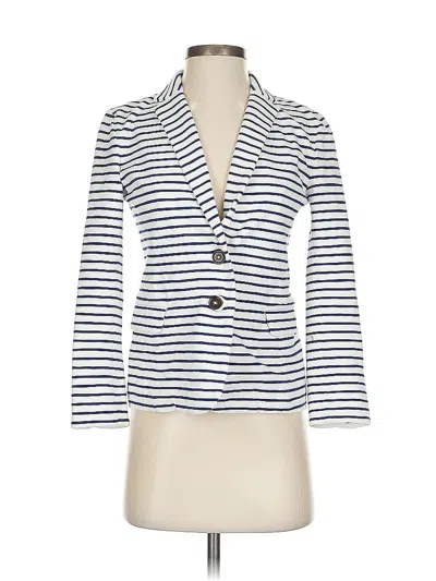 Pre-owned Jcrew Blazer Jacket In Blue