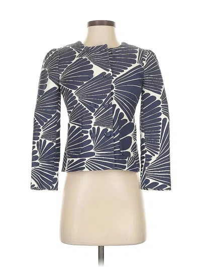 Pre-owned Jcrew Blazer Jacket In Blue