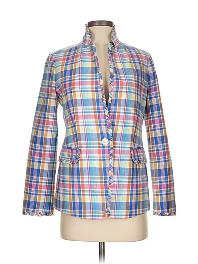 Pre-owned Jcrew Blazer Jacket In Blue