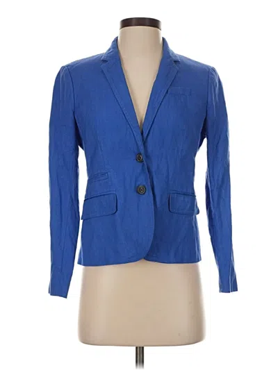 Pre-owned Jcrew Blazer Jacket In Blue