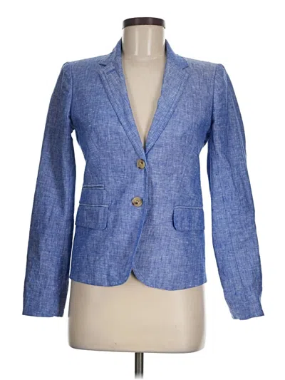 Pre-owned Jcrew Blazer Jacket In Blue