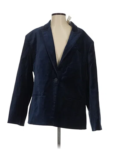 Pre-owned Jcrew Blazer Jacket In Blue