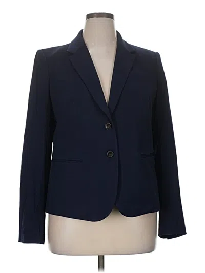 Pre-owned Jcrew Blazer Jacket In Blue