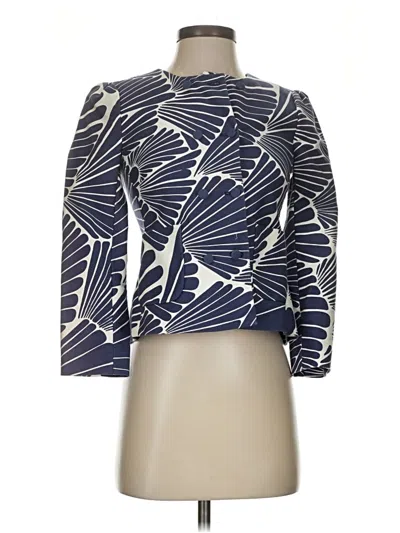 Pre-owned Jcrew Blazer Jacket In Blue