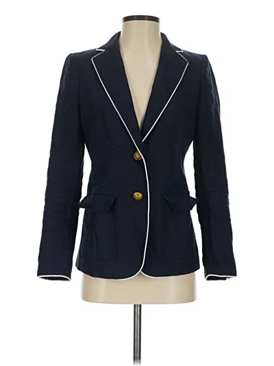 Pre-owned Jcrew Blazer Jacket In Blue