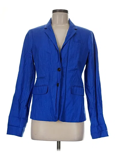 Pre-owned Jcrew Blazer Jacket In Blue