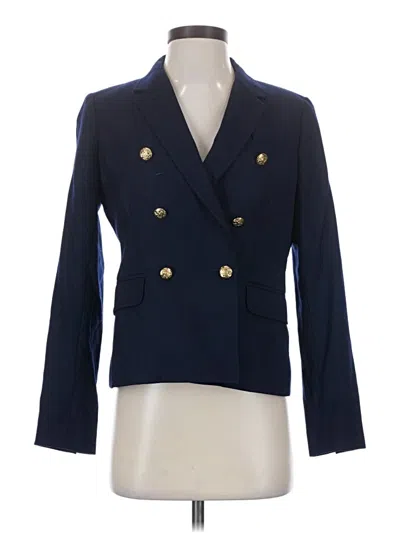 Pre-owned Jcrew Blazer Jacket In Blue