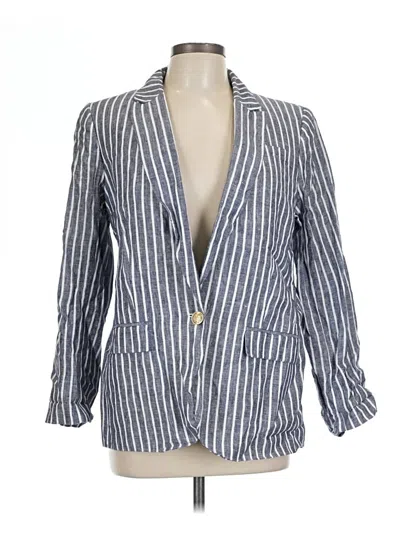 Pre-owned Jcrew Blazer Jacket In Blue