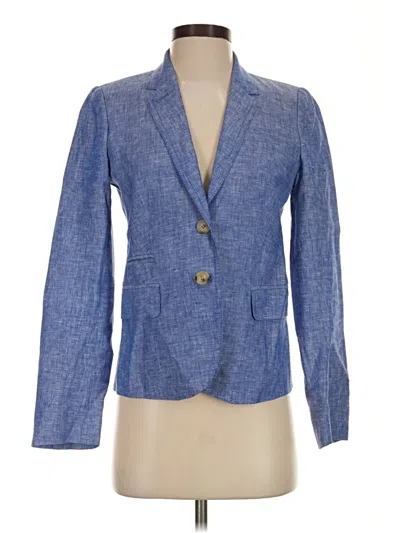 Pre-owned Jcrew Blazer Jacket In Blue
