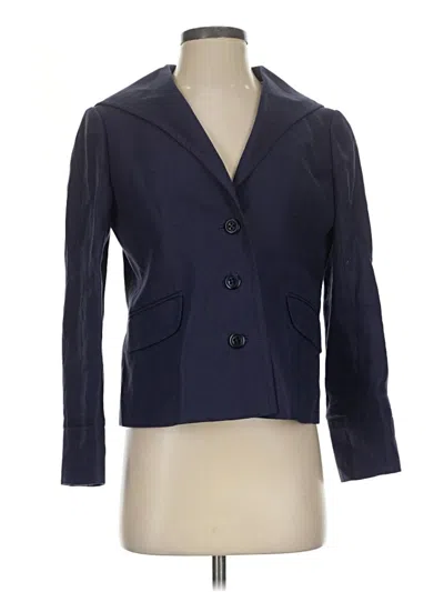 Pre-owned Jcrew Blazer Jacket In Blue