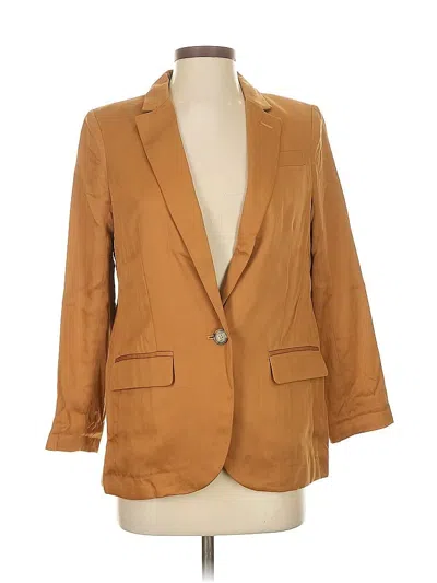 Pre-owned Jcrew Blazer Jacket In Brown