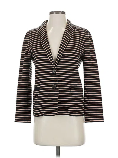 Pre-owned Jcrew Blazer Jacket In Brown