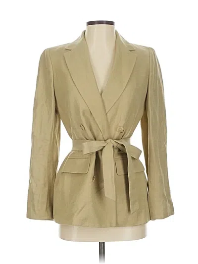 Pre-owned Jcrew Blazer Jacket In Brown