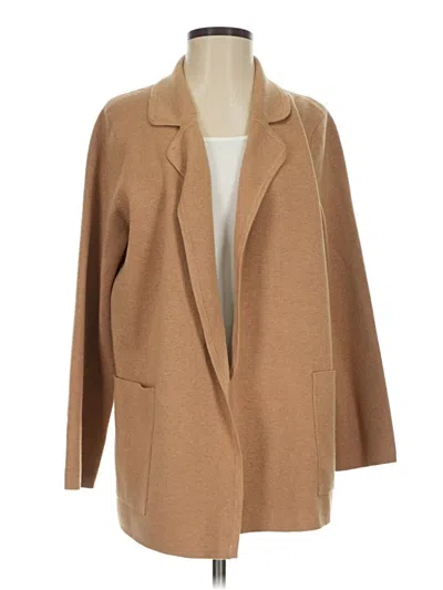 Pre-owned Jcrew Blazer Jacket In Brown