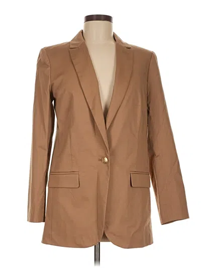 Jcrew Blazer Jacket In Brown