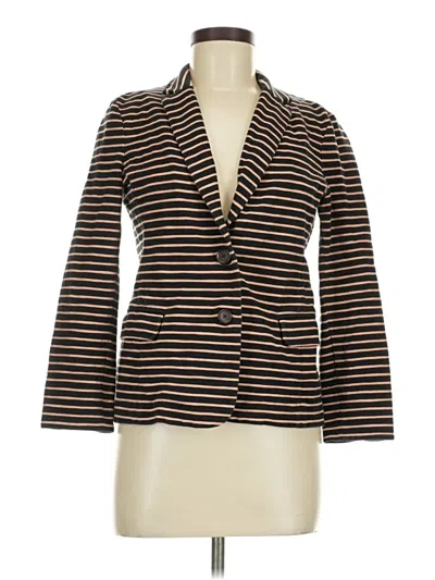 Pre-owned Jcrew Blazer Jacket In Brown