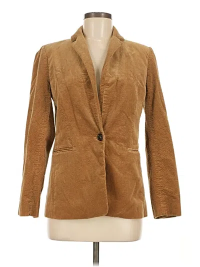Pre-owned Jcrew Blazer Jacket In Brown
