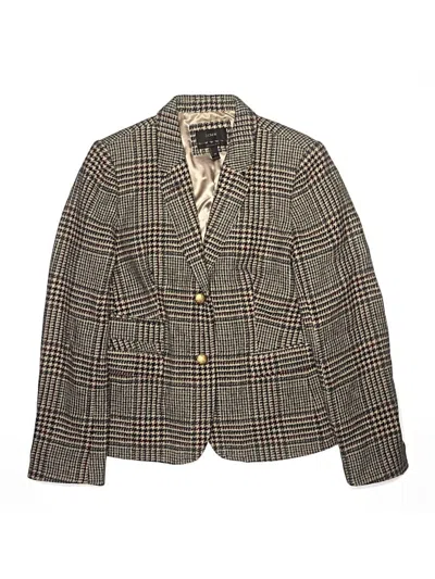 Pre-owned Jcrew Kids' Blazer Jacket In Brown