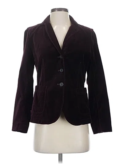 Pre-owned Jcrew Blazer Jacket In Burgundy