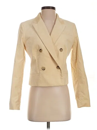 Pre-owned Jcrew Blazer Jacket In Gold