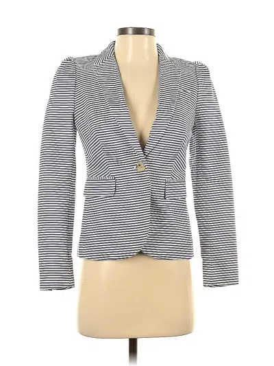 Pre-owned Jcrew Blazer Jacket In Gray