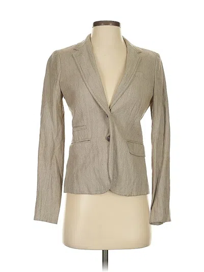 Pre-owned Jcrew Blazer Jacket In Gray