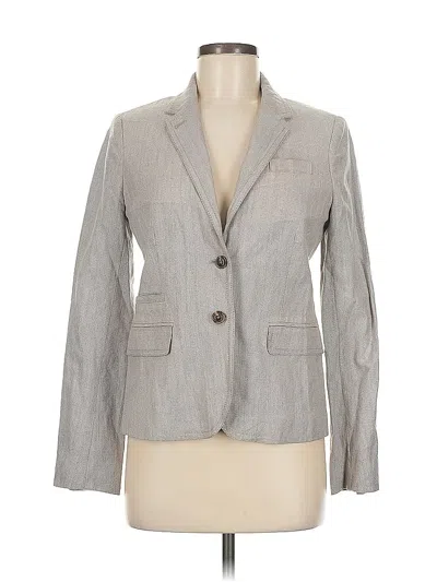 Pre-owned Jcrew Blazer Jacket In Gray