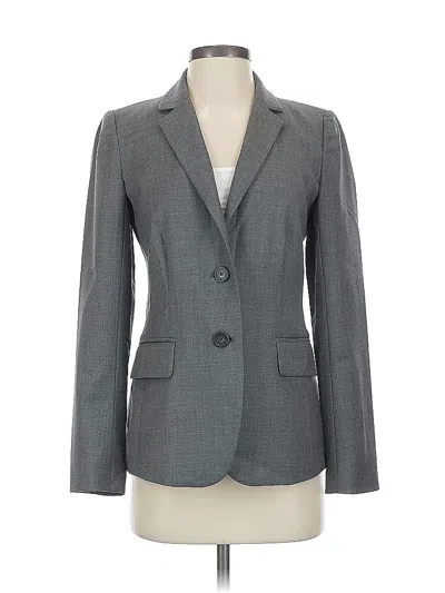 Pre-owned Jcrew Blazer Jacket In Gray