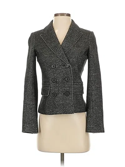 Pre-owned Jcrew Blazer Jacket In Gray