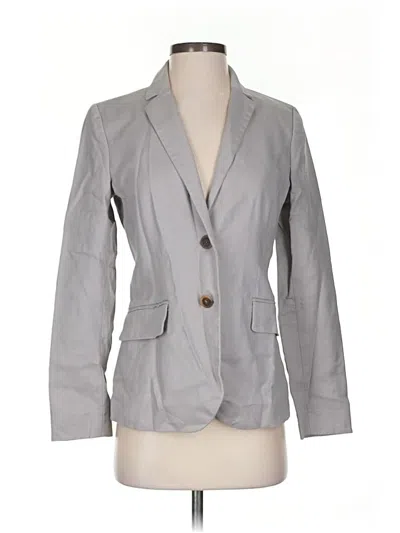 Pre-owned Jcrew Blazer Jacket In Gray