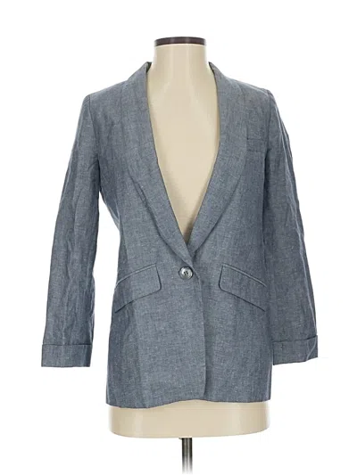 Pre-owned Jcrew Blazer Jacket In Gray