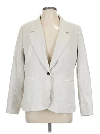 Pre-owned Jcrew Blazer Jacket In Gray