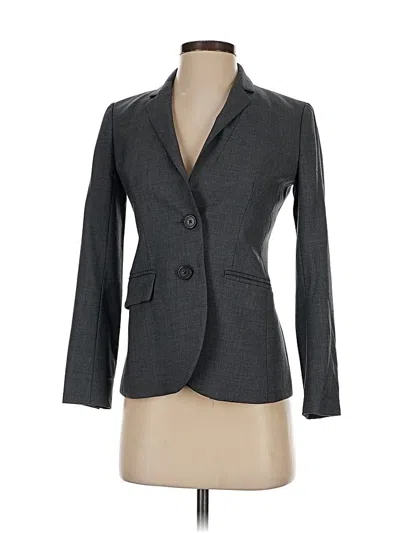 Pre-owned Jcrew Blazer Jacket In Gray