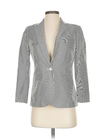 Pre-owned Jcrew Blazer Jacket In Gray