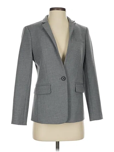 Pre-owned Jcrew Blazer Jacket In Gray