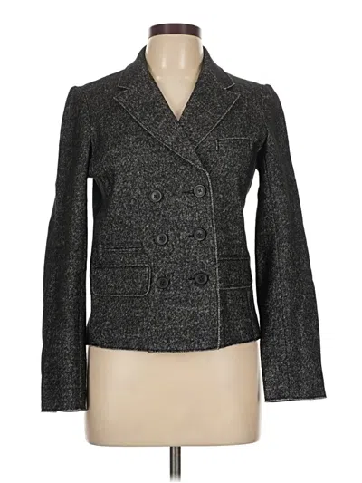 Pre-owned Jcrew Blazer Jacket In Gray