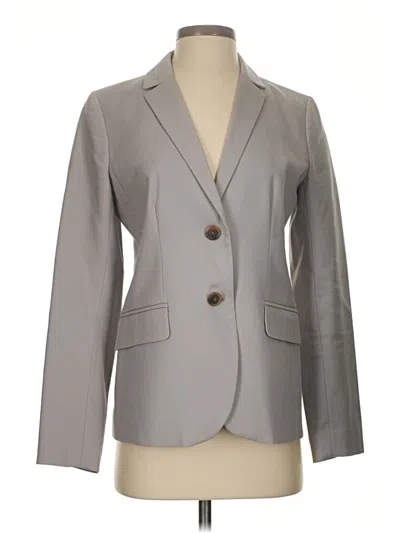 Pre-owned Jcrew Blazer Jacket In Gray