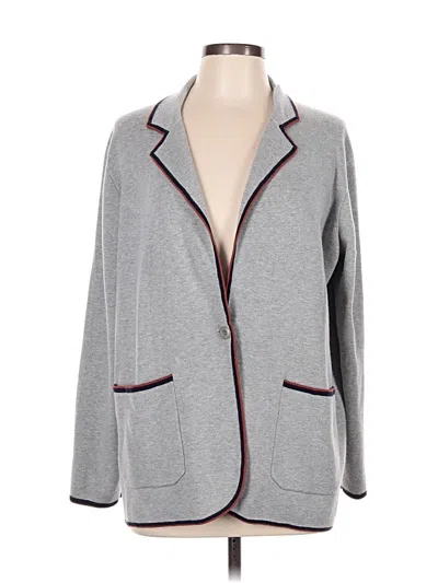 Pre-owned Jcrew Blazer Jacket In Gray