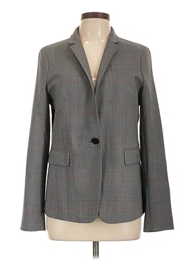 Pre-owned Jcrew Blazer Jacket In Gray