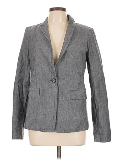 Pre-owned Jcrew Blazer Jacket In Gray