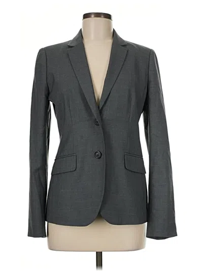 Pre-owned Jcrew Blazer Jacket In Gray