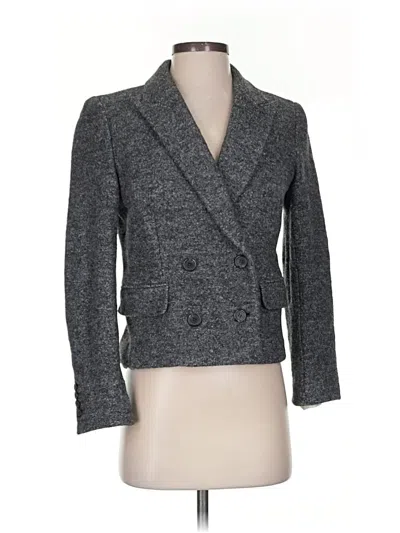Pre-owned Jcrew Blazer Jacket In Gray
