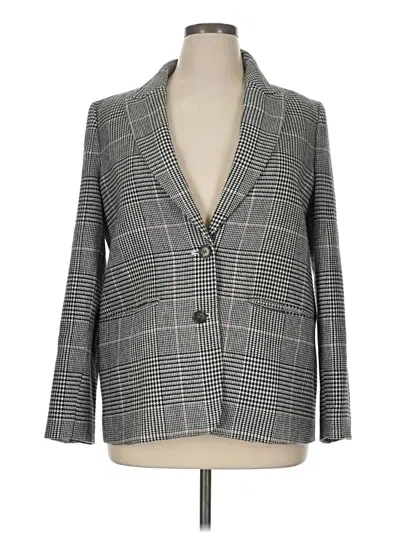 Pre-owned Jcrew Blazer Jacket In Gray